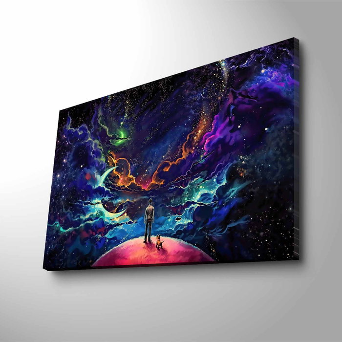 Wallity Lienzo Decorativo Iluminado con LEDs NASA-011 Multicolor Wallity Lienzo Decorativo Iluminado con LEDs NASA-011 Multicolor